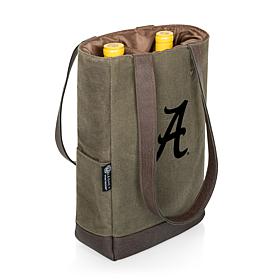 Officially Licensed NCAA Alabama 2 Bottle Insulated Wine Cooler Bag