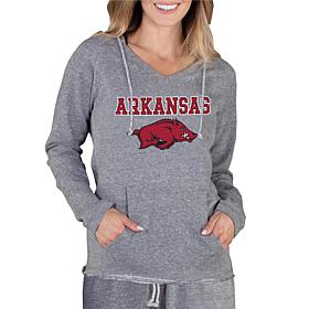 Officially Licensed NCAA Arkansas Mainstream Ladies' L/S Hooded Top