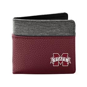 Officially Licensed NCAA Bulldogs Pebble BiFold Wallet