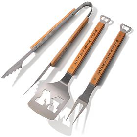 Officially-licensed NCAA Classic 3-Piece BBQ Set - Michigan Wolveri...