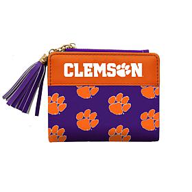 Officially Licensed NCAA Clemson Tigers Mini Organizer Wallet