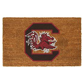 Officially Licensed NCAA Colored Logo Door Mat - South Carolina