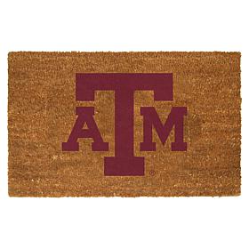 Officially Licensed NCAA Colored Logo Door Mat - Texas A&M