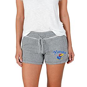 Officially Licensed NCAA Concepts Sport Ladies' Knit Short - Kansas