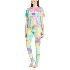 Officially Licensed NCAA Concepts Sport Ladies Top/Pant Set UNC