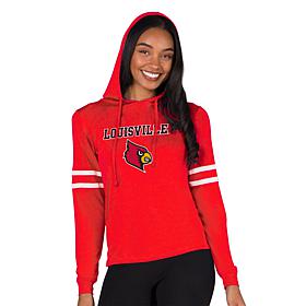 Officially Licensed NCAA Concepts Sport Louisville Ladies' Hooded Top
