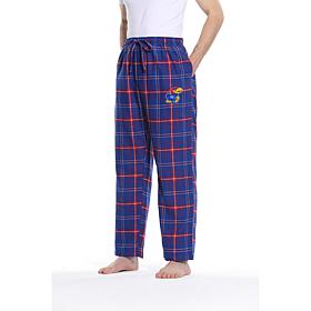 Officially Licensed NCAA Concepts Sport Men's Flannel Pant - Kansas