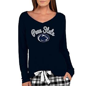 Officially Licensed NCAA Concepts Sport Penn State Ladies Long Sleeve 