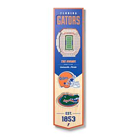 Officially Licensed NCAA Florida Gators 3D Stadium Banner