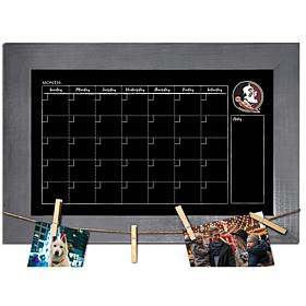 Officially Licensed NCAA Florida State Monthly Chalkboard w/ Pins
