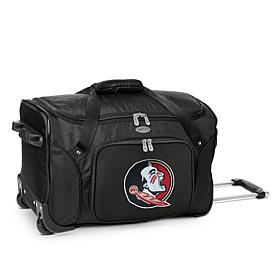 Officially Licensed NCAA FSU Seminoles 22" Wheeled Duffel Bag