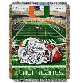 Officially Licensed NCAA Home Field Advantage Throw - Miami