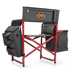 Officially Licensed NCAA Iowa State Cyclones Backpack Chair w/Cooler