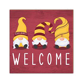 Officially Licensed NCAA Iowa State Welcome Gnomes Sign