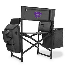 Officially Licensed NCAA Kansas State Wildcats Backpack Chair w/Cooler