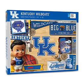 Officially Licensed NCAA Kentucky Wildcats Retro 500-Piece Puzzle