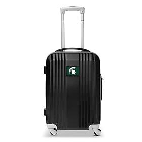 Officially Licensed NCAA MI State Spartans 21" Carry-On 2-Tone Spinner