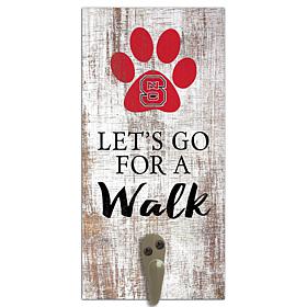 Officially Licensed NCAA N Carolina State University Leash Holder Sign