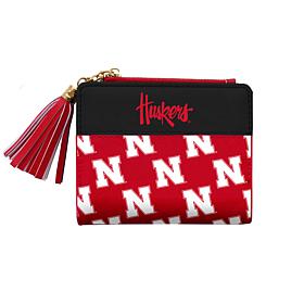 Officially Licensed NCAA Nebraska Cornhuskers Mini Organizer Wallet