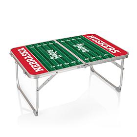 Officially Licensed NCAA Nebraska Mini Portable Concert Table