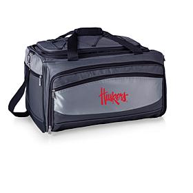 Officially Licensed NCAA Nebraska Portable Grill & Cooler Tote