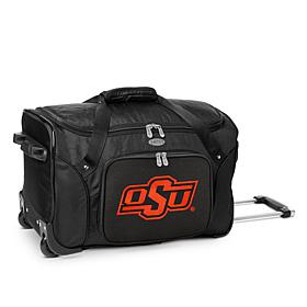 Officially Licensed NCAA Oklahoma State Cowboys 22" Wheeled Duffel Bag