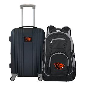 Officially Licensed NCAA Oregon State Beavers Backpack & Carry-On Set