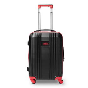 Officially Licensed NCAA Razorbacks 21" Carry-On 2-Tone Spinner