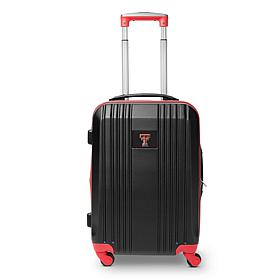 Officially Licensed NCAA Red Raiders 21" Carry-On 2-Tone Spinner