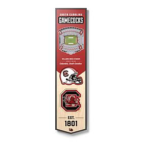 Officially Licensed NCAA South Carolina Gamecocks 3D Stadium Banner
