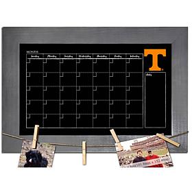 Officially Licensed NCAA Tennessee Monthly Chalkboard w/ Clothespins