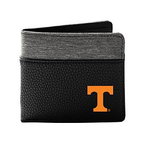 Officially Licensed NCAA Tennessee Volunteers Pebble BiFold Wallet