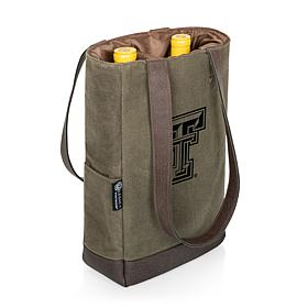 Officially Licensed NCAA Texas Tech 2 Bottle Insulated Wine Cooler Bag