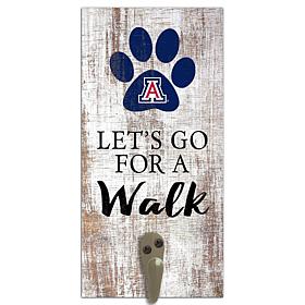 Officially Licensed NCAA University of Arizona Leash Holder Sign