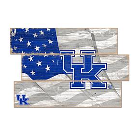 Officially Licensed NCAA University of Kentucky Three Plank Flag