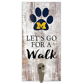 Officially Licensed NCAA University of Michigan Leash Holder Sign