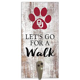 Officially Licensed NCAA University of Oklahoma Leash Holder Sign