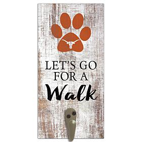 Officially Licensed NCAA University of Texas Leash Holder Sign