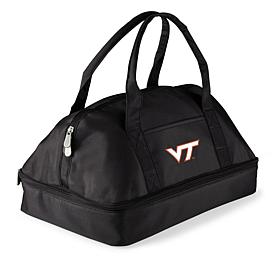 Officially Licensed NCAA Virginia Tech Hokies Black Casserole Tote