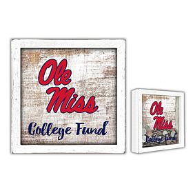 Officially Licensed NCCA Ole Miss College Fund Money Box