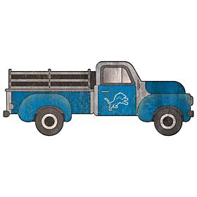 Officially Licensed NFL 15" Truck Cutout - Detroit Lions