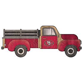 Officially Licensed NFL 15" Truck Cutout - San Francisco 49ers