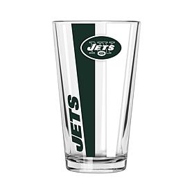 Officially Licensed NFL 16 oz. Vertical Decal Pint - Jets