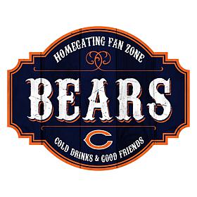 Officially Licensed NFL 24" Homegating Tavern Sign - Bears 