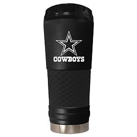 Officially Licensed NFL 24oz Insulated Laser Etched Tumbler - Cowboys