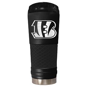 Officially Licensed NFL 24oz Insulated Laser Etched Tumbler - Bengals