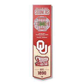 Officially Licensed NFL 25-Layer StadiumViews 3D Wall Art - Sooners 