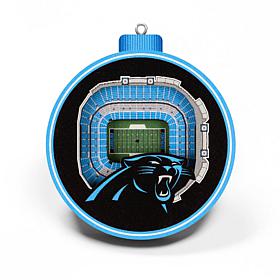 Officially Licensed NFL 3D StadiumView Ornament 2-pack - Carolina