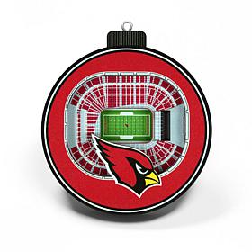 Officially Licensed NFL 3D StadiumView Ornament 2 Pack - Arizona