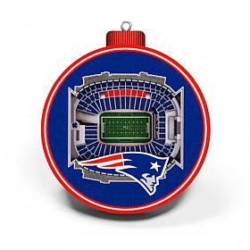 Officially Licensed NFL 3D StadiumView Ornament 2-pack - New England